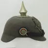 Prussian Felt Ersatz Pioneer Enlisted Man Pickelhaube Visuel 2